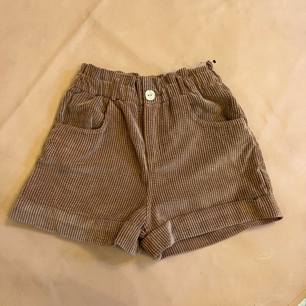 Zara Girls Corduroy Shorts